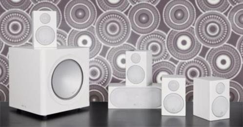 Monitor Audio Radius satelliet speakers, Audio, Tv en Foto, Luidsprekerboxen, Nieuw, Front, Rear of Stereo speakers, 60 tot 120 watt