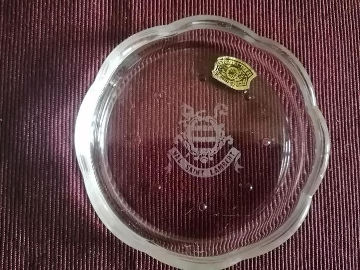 SOUS-VERRE EN CRISTAL VAL SAINT LAMBERT GRAVÉ, Antiek en Kunst, Antiek | Glaswerk en Kristal, Verzenden