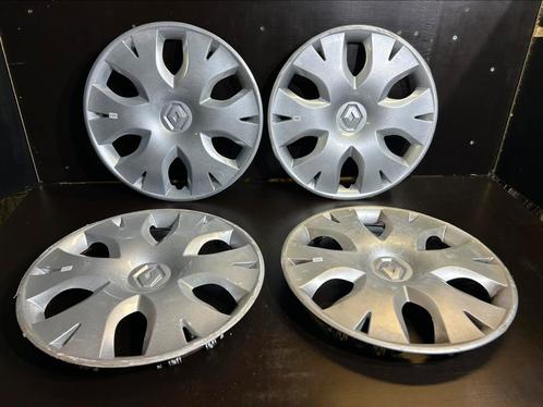 4 Renault clio Megane kangoo twingo 15" wieldoppen, Auto diversen, Wieldoppen, Gebruikt, Ophalen of Verzenden
