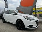 Opel Corsa BLACK EDITION 10/2018 110dkm benzine navi pdc, Auto's, Voorwielaandrijving, Stof, Euro 6, Wit