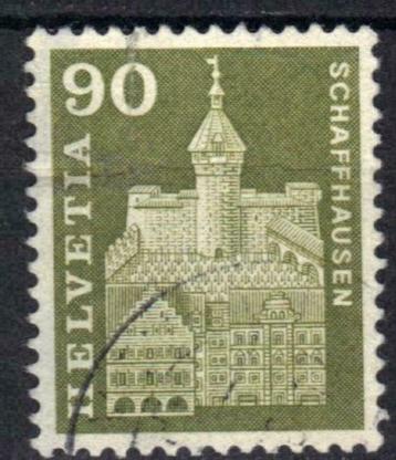Zwitserland 1960-1963 - Yvert 656 - Courante reeks (ST) beschikbaar voor biedingen