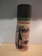 Boîte rigide ronde pour bouteille de vin (hauteur 34 cm), Divers, Comme neuf, Envoi