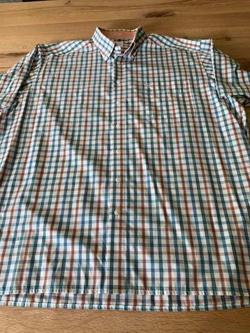 Hemd geruit korte mouw XXXL kolmaat 45 beschikbaar voor biedingen