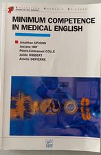 Minimum competence in medical English, Livres, Livres scolaires, Anglais, Enlèvement, Utilisé, Autres niveaux