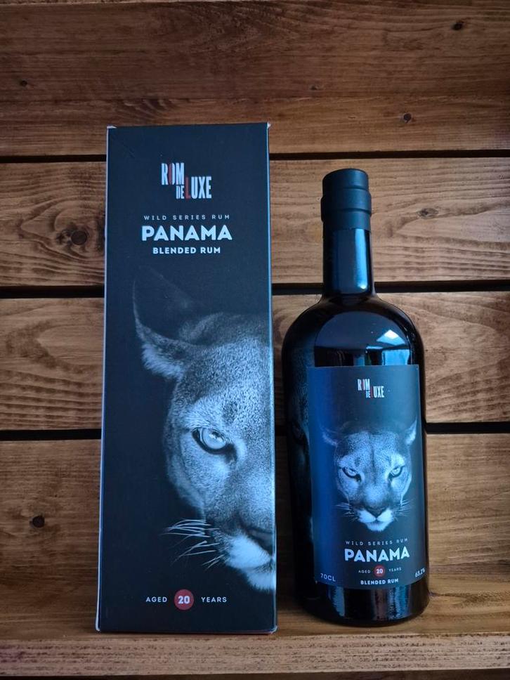 Wild Series Panama 20 jaar fles nr 216/297, Collections, Vins, Enlèvement ou Envoi