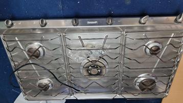 kookplaat gas, Elektronische apparatuur, Ophalen, Gebruikt, Inbouw, Gas