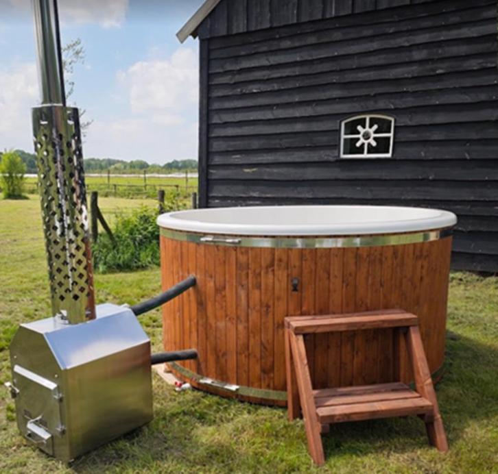 Te Koop: Luxe 'Luxury Tub' | Zelf configureerbaar, Tuin en Terras, Bubbelbaden en Hottubs, Nieuw, Vast, Afdekzeil, Filter, Pomp