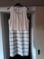 Batida, jurk in wit/creme/zilver/grijs, mt 6 (46), Ophalen of Verzenden, Zo goed als nieuw, Maat 46/48 (XL) of groter, Wit