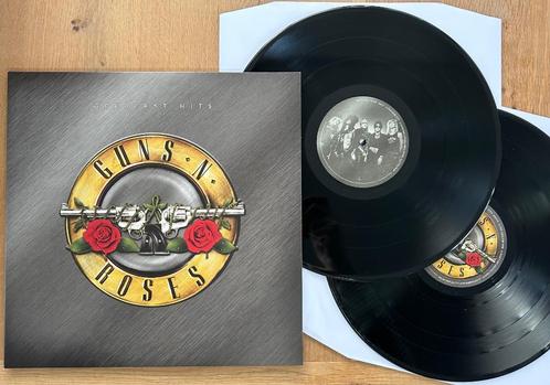 GUNS 'N ROSES - Greatest hits (2LP), Cd's en Dvd's, Vinyl | Hardrock en Metal, Zo goed als nieuw, Ophalen of Verzenden
