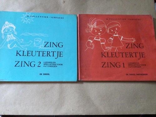Zing kleutertje 1 en 2 M.Pollentier Vervaeke de Sikkel Antwe, Livres, Livres pour enfants | 4 ans et plus, Enlèvement ou Envoi