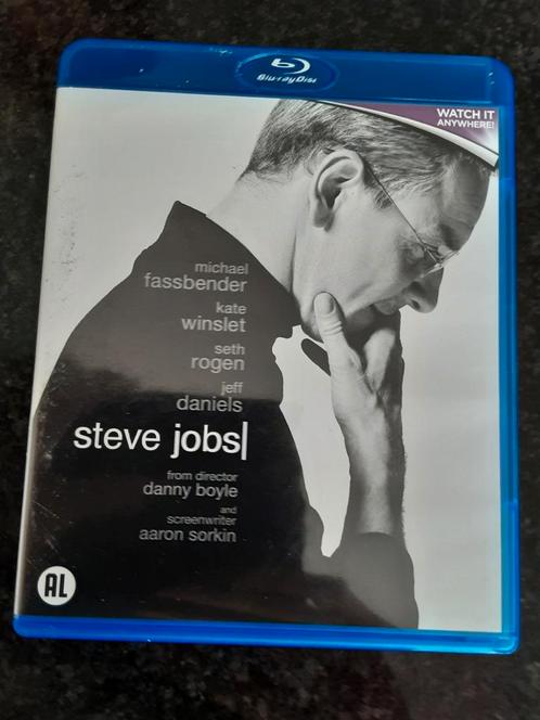 Steve Jobs blu ray NL FR, Cd's en Dvd's, Blu-ray, Zo goed als nieuw, Drama, Ophalen of Verzenden