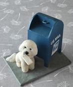beeldjes van een bichon frisé, Ophalen of Verzenden, Zo goed als nieuw