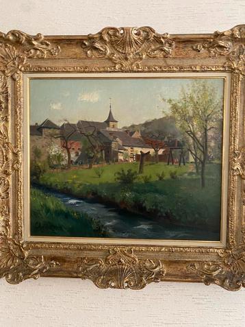Peinture à l'huile : Charles Lebon 1906 - †1957