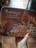 Vintage Romary’s koekjestrommel – Cocktail Assortment(UK), Verzamelen, Ophalen of Verzenden, Zo goed als nieuw, Koek(jes)