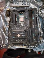 MSI z270 mate+i5 7600k moederbord+32 GB RAM, Ophalen of Verzenden, Gebruikt