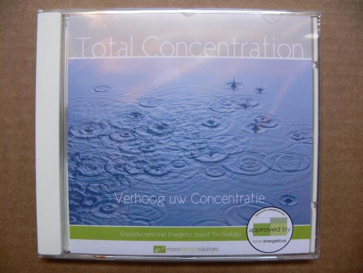 CD Total Concentration - ontspanning en relaxatie geluiden, CD & DVD, CD | Méditation & Spiritualité, Neuf, dans son emballage