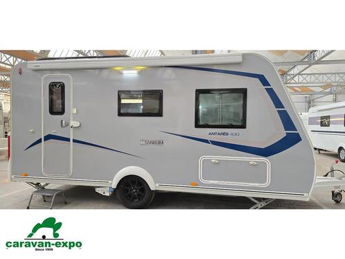 Caravelair TITANIUM 430 CP, Caravanes & Camping, Caravanes, Entreprise, jusqu'à 4, 750 - 1000 kg, Caravelair, 4 à 5 mètres