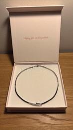 Zilveren ketting Nona met strassen, Handtassen en Accessoires, Zo goed als nieuw, Zilver, Zilver, Ophalen