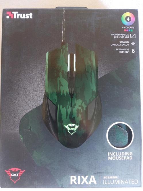 Trust GXT 781 Rixa Gaming Mouse NEW SEALED, Computers en Software, Muizen, Nieuw, Muis, Ophalen of Verzenden