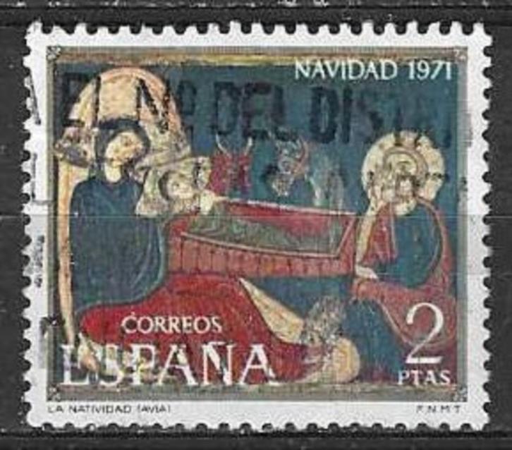 Spanje 1971 - Yvert 1714 - Fragment v.h. Altaar in Avia (ST), Postzegels en Munten, Postzegels | Europa | Spanje, Gestempeld, Verzenden