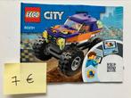Lego city leeftijd 5+ incl boekje, Comme neuf, Ensemble complet, Lego, Enlèvement ou Envoi