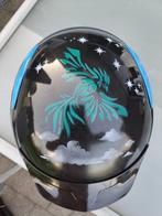 Airbrush motorhelm maat 56 (S), Overige merken, S, Dames, Tweedehands