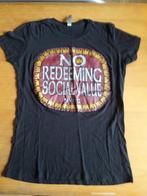 No Redeeming Social Value T Shirt, Kleding | Heren, Maat 52/54 (L), Ophalen of Verzenden, Zo goed als nieuw, Zwart