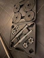 Dumbbell met 14 kilo bij, Sport en Fitness, Fitnessmaterialen, Ophalen, Zo goed als nieuw, Dumbbell