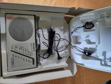 Radio portable Sony vintage neuve