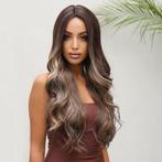 SALE Pruik lang krullend haar zonder pony model Cinta, Handtassen en Accessoires, Uiterlijk | Haarverzorging, Verzenden, Nieuw