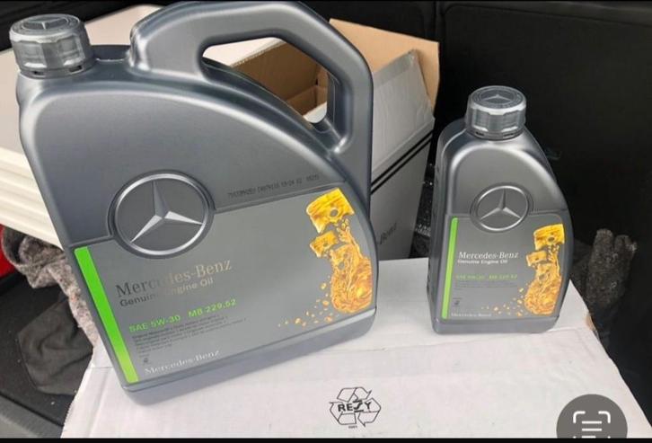 Huile Mercedes, Autos : Pièces & Accessoires, Moteurs & Accessoires, Mercedes-Benz, Neuf, Enlèvement ou Envoi