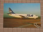 Postkaart TEA Trans European Airways Boeing 737-229 (OO-SDC), Verzamelen, Luchtvaart en Vliegtuigspotten, Verzenden