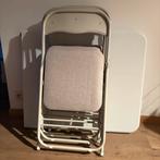 Klaptafel (Jysk) + 4 klapstoelen (Jysk), Huis en Inrichting, Tafels | Eettafels, Ophalen, Zo goed als nieuw, Kunststof