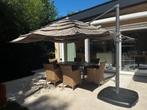 Zweefparasol 2,80x2,80m vierkant met voet, Tuin en Terras, Parasols, Ophalen, Verstelbaar, 2 tot 3 meter, Zweefparasol