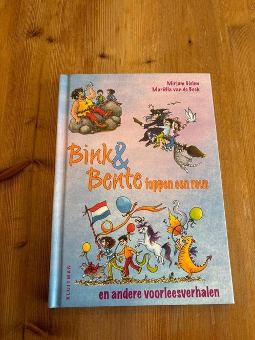 Bink en Bente foppen een reus e.a. voorleesverhalen M Gielen, Boeken, Kinderboeken | Kleuters, Zo goed als nieuw, Sprookjes, 5 of 6 jaar
