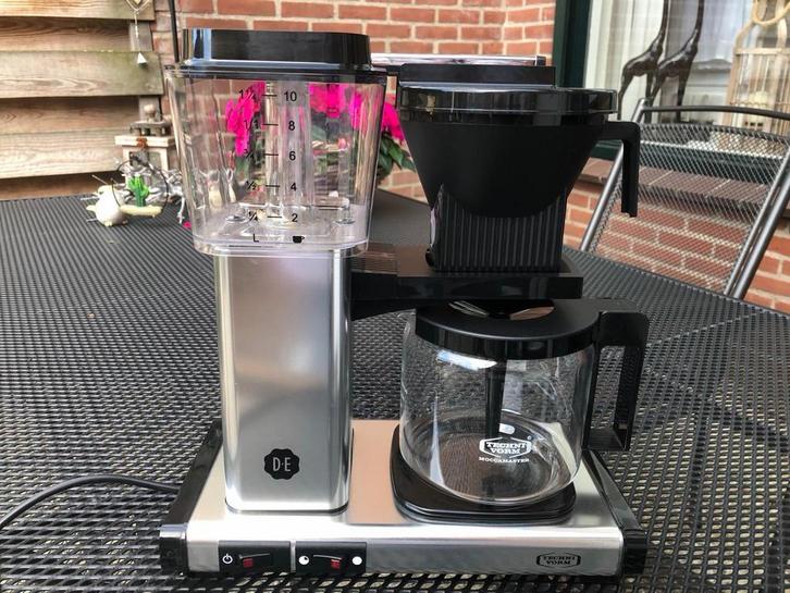 Cafetière Douwe Egberts/Moccamaster, Electroménager, Cafetières, Comme neuf, Café moulu, Cafetière, 10 tasses ou plus, Enlèvement ou Envoi