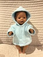 410. Babyborn : Nieuw lichtblauw jasje, Ophalen of Verzenden, Nieuw, Babypop