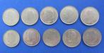 Munt Belgie - 5 francs Albert 2 - 1998-1994 - 10 stuks, Overig, Ophalen of Verzenden, Losse munt