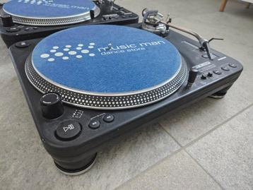 2 x  Reloop RP-6000 MK6 B - Turntables  beschikbaar voor biedingen