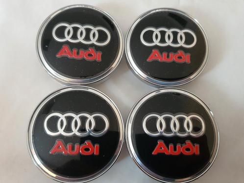 Capuchons de moyeux Audi dia 60 mm A3 A4 A5 A6 A8, Autos : Divers, Enjoliveurs, Neuf, Enlèvement ou Envoi