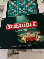 Scrabble classique, vanaf 10jaar, 2/4spelers, goede staat, Hobby en Vrije tijd, Gezelschapsspellen | Bordspellen, Ophalen, Zo goed als nieuw