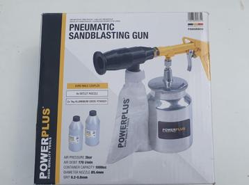 Zandstraalkit NIEUW - Powerplus POWAIR0014 beschikbaar voor biedingen