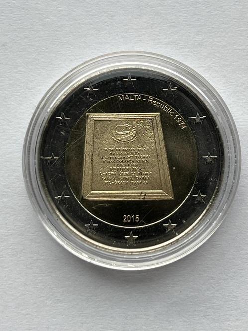 Malta 2 euro  muntstuk 2015 - Republiek 1974, Postzegels en Munten, Munten | Europa | Euromunten, Losse munt, 2 euro, Malta, Ophalen of Verzenden