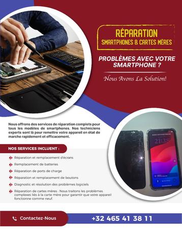  Smartphone-reparatie en -ontgrendeling - snel en betrou beschikbaar voor biedingen