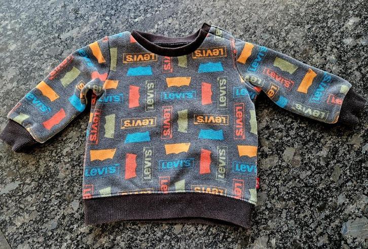 Levi's sweater maat 80, zo goed als nieuw, Kinderen en Baby's, Babykleding | Maat 80, Zo goed als nieuw, Jongetje, Truitje of Vestje