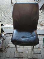 Lederen stoel 4 stuks, Huis en Inrichting, Ophalen, Gebruikt