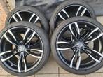 BMW MAK 5/120 velgen met banden +tpms 18 inch.nieuwstaat., Auto-onderdelen, Ophalen, 18 inch, Velg(en), Nieuw