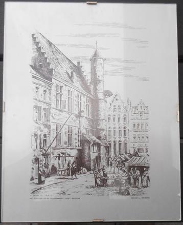 Torentje vrijdagmarkt Gent beschikbaar voor biedingen