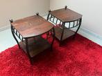 2 nachtkastjes bijzettafels, Ophalen