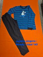 Pyjama met lange mouwen - jongens - Woody - maat 140, Enfants & Bébés, Vêtements enfant | Taille 140, Garçon, Enlèvement ou Envoi